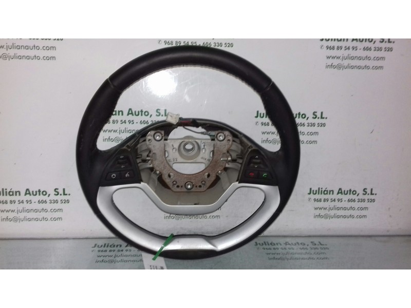 Recambio de volante para kia picanto concept referencia OEM IAM 561101Y465BC5 MULTIFUNCION PIEL