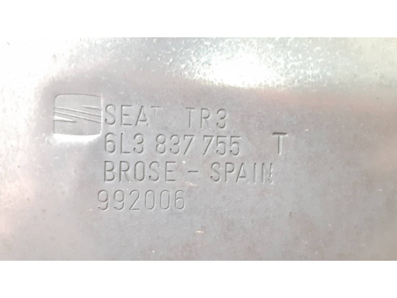 Recambio de elevalunas delantero izquierdo para seat ibiza (6l1) reference referencia OEM IAM 6L3837751CH 6L3837755T ELECTRICO