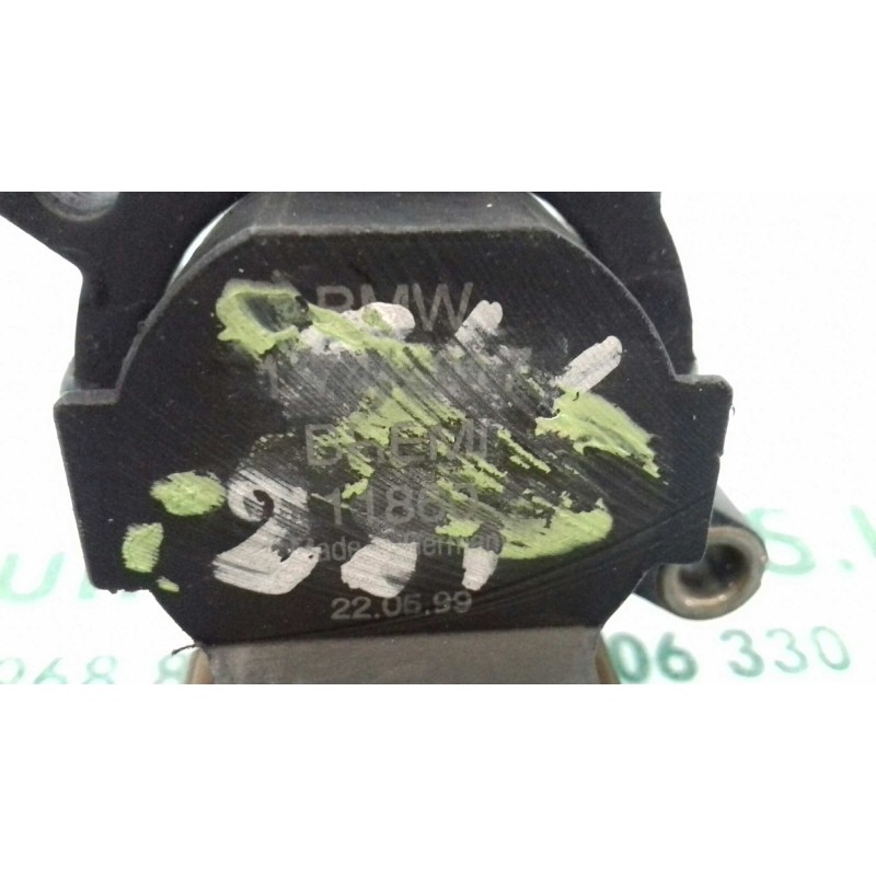 Recambio de bobina encendido para bmw serie 5 berlina (e39) 520i exclusive referencia OEM IAM 1748017 11860 3 PINES