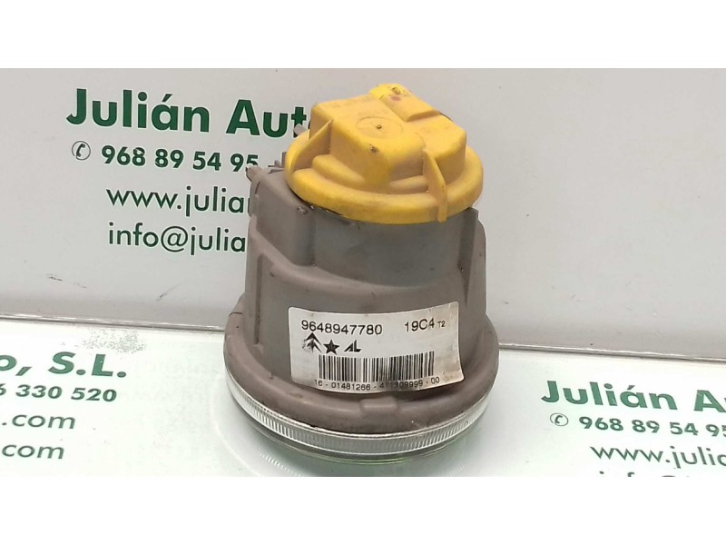 Recambio de faro antiniebla izquierdo para citroen c3 1.4 hdi exclusive referencia OEM IAM 9648947780 1601481266 