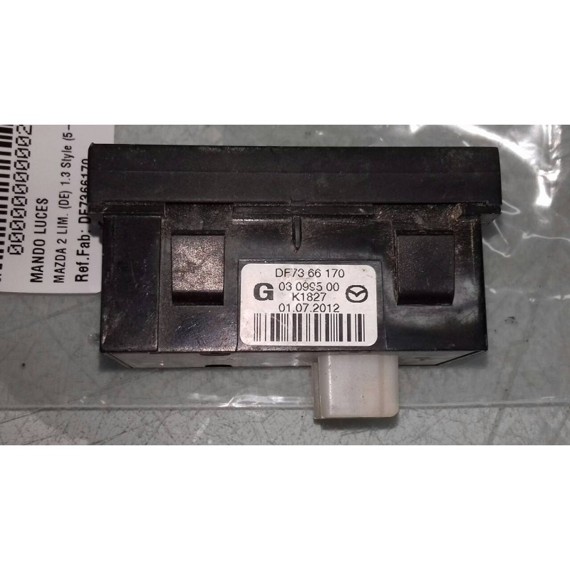 Recambio de mando luces para mazda 2 lim. (de) 1.3 style (5-ptas.) (55kw) referencia OEM IAM DF7366170  