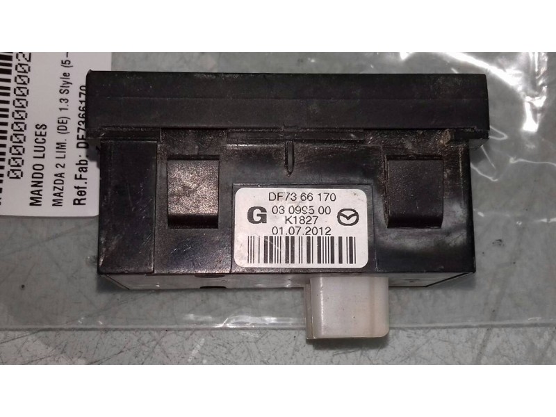 Recambio de mando luces para mazda 2 lim. (de) 1.3 style (5-ptas.) (55kw) referencia OEM IAM DF7366170  
