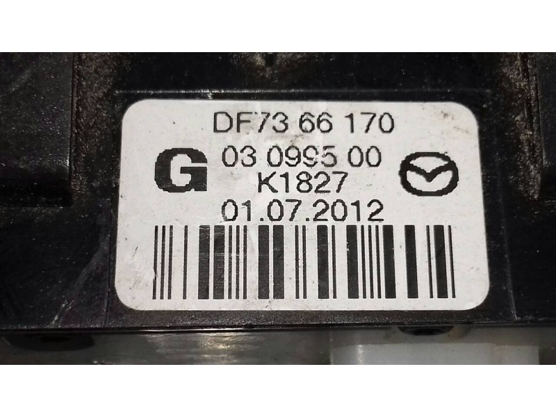 Recambio de mando luces para mazda 2 lim. (de) 1.3 style (5-ptas.) (55kw) referencia OEM IAM DF7366170  