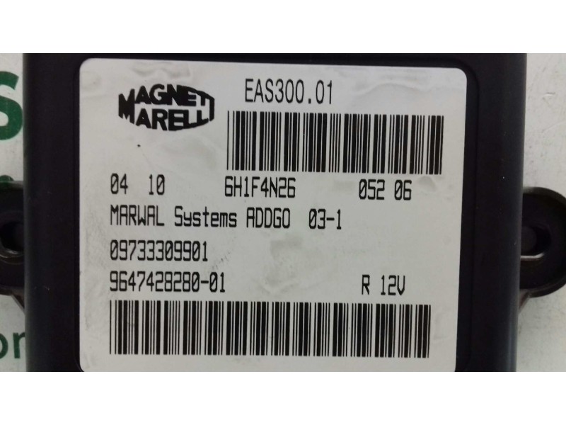 Recambio de centralita check control para peugeot 407 st sport pack referencia OEM IAM 09733309901 964742828001 MAGNETI MARELLI