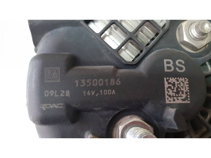 Recambio de alternador para opel astra j lim. cosmo referencia OEM IAM A2711410025 GM 100A