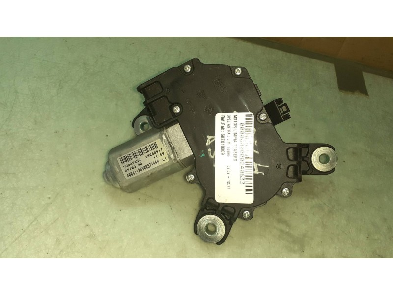 Recambio de motor limpia trasero para opel astra j lim. cosmo referencia OEM IAM 60Z010009 13256917 10A0215