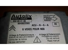 Recambio de centralita airbag para citroen xsara picasso 2.0 hdi exclusive referencia OEM IAM 550893100 9640822580 
