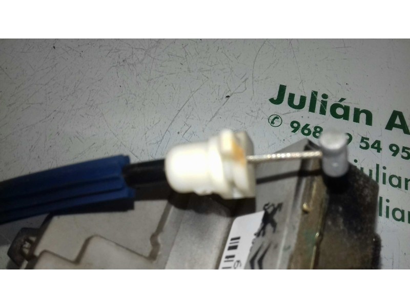 Recambio de cerradura puerta trasera izquierda para peugeot 407 st sport pack referencia OEM IAM 9660699480E00  6 PINES