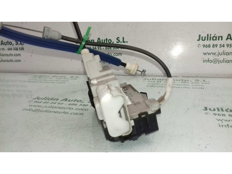 Recambio de cerradura puerta trasera izquierda para peugeot 407 st sport pack referencia OEM IAM 9660699480E00  6 PINES