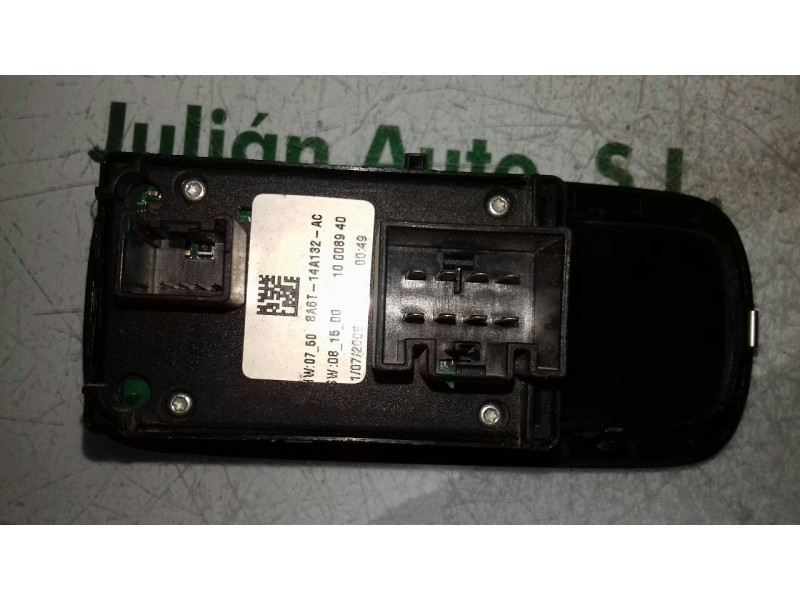 Recambio de mando elevalunas delantero izquierdo para ford fiesta (cb1) ambiente referencia OEM IAM 8A6T14A132AC  