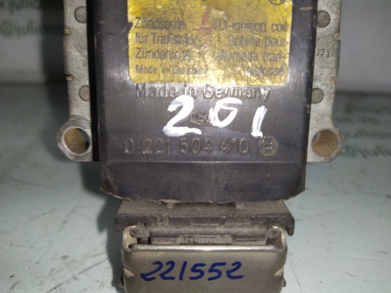 Recambio de bobina encendido para bmw serie 3 berlina (e30) 318is referencia OEM IAM 0221504410  3 PINES