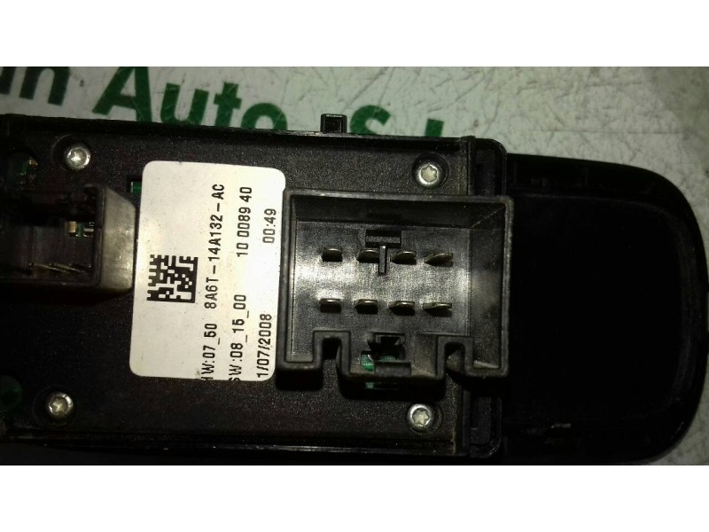 Recambio de mando elevalunas delantero izquierdo para ford fiesta (cb1) ambiente referencia OEM IAM 8A6T14A132AC  