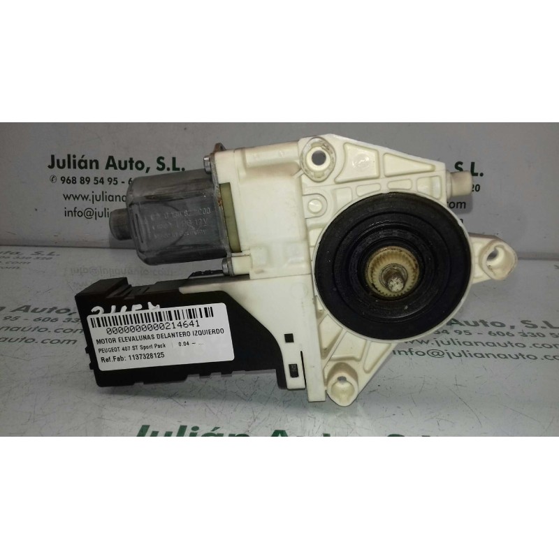 Recambio de motor elevalunas delantero izquierdo para peugeot 407 st sport pack referencia OEM IAM 1137328125 994422104 BROSE