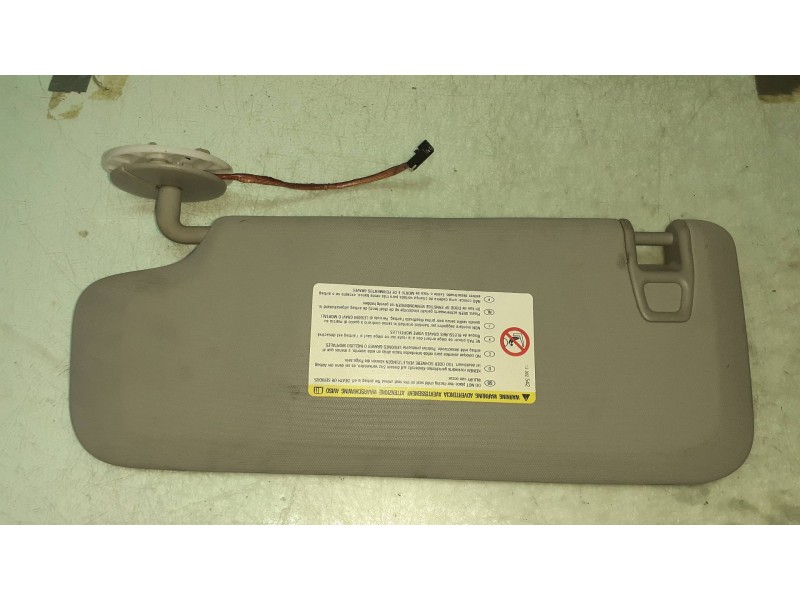 Recambio de parasol derecho para opel astra j lim. cosmo referencia OEM IAM 13302542  