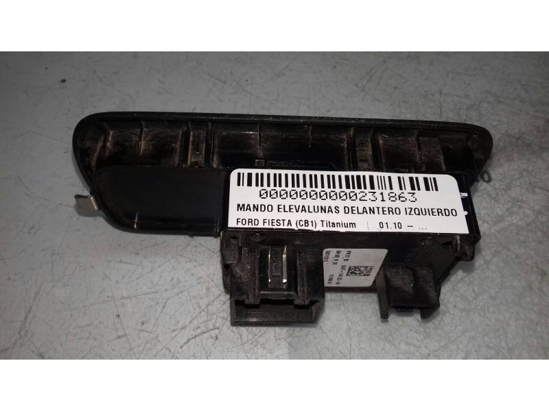 Recambio de mando elevalunas delantero izquierdo para ford fiesta (cb1) titanium referencia OEM IAM 8A6T14A132AC  