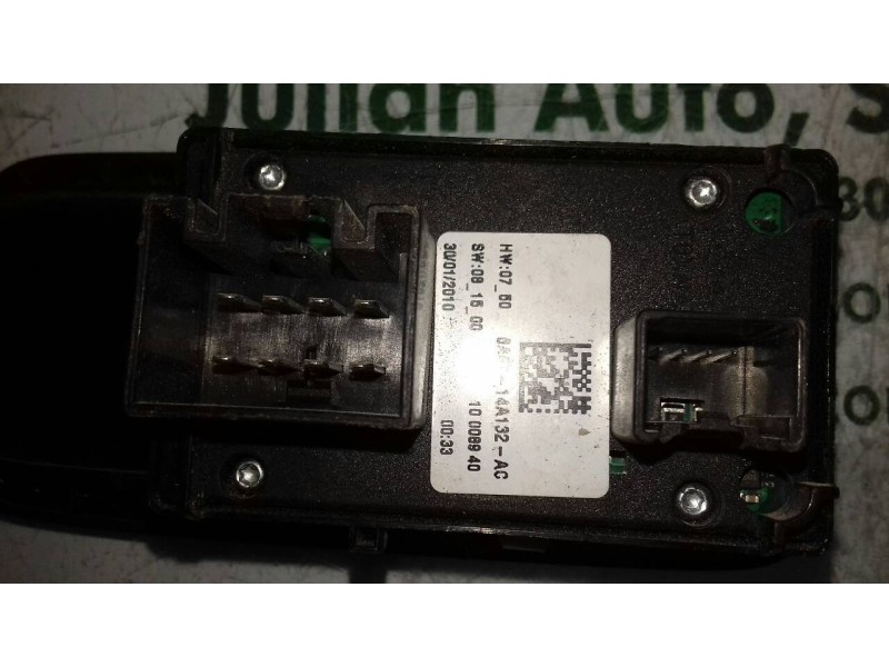 Recambio de mando elevalunas delantero izquierdo para ford fiesta (cb1) titanium referencia OEM IAM 8A6T14A132AC  