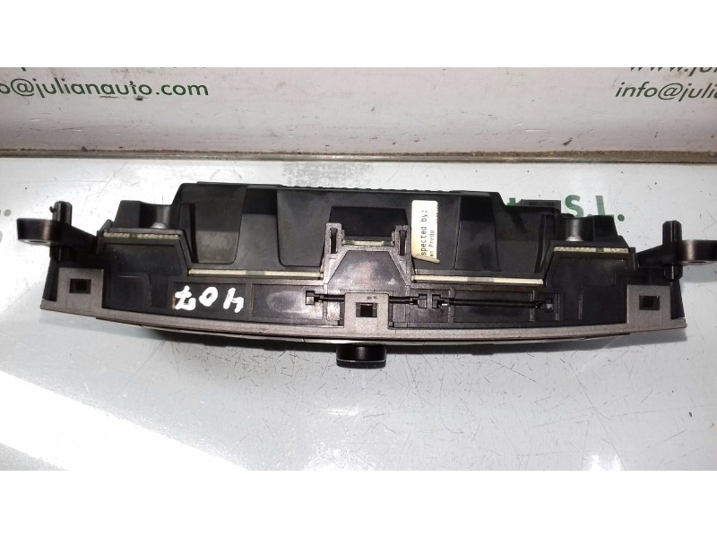 Recambio de mando climatizador para peugeot 407 st sport pack referencia OEM IAM 96573322YW VP4PUH18C612FG VISTEON