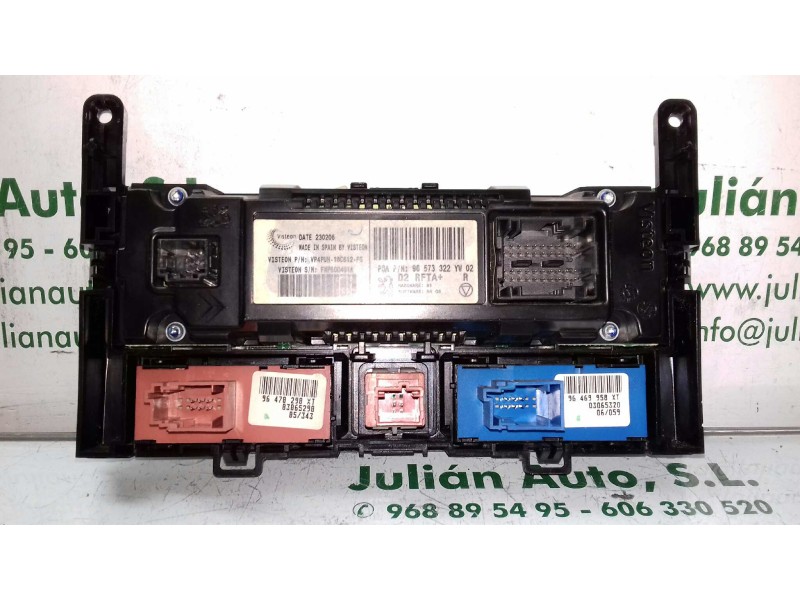 Recambio de mando climatizador para peugeot 407 st sport pack referencia OEM IAM 96573322YW VP4PUH18C612FG VISTEON