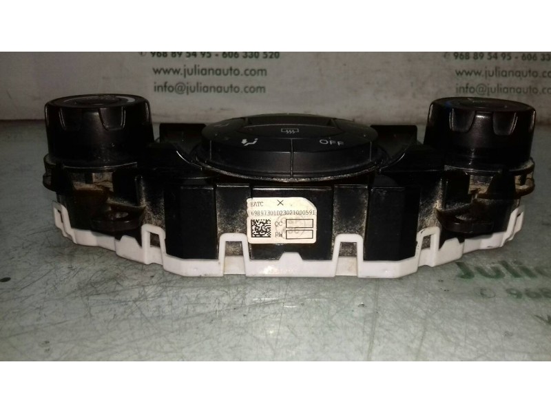 Recambio de mando climatizador para ford fiesta (cb1) titanium referencia OEM IAM 8A6T18C612 8A6918C612 