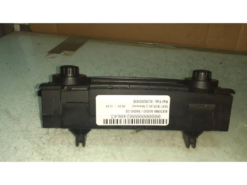 Recambio de mando climatizador para seat ibiza (6l1) reference referencia OEM IAM 6L0820043E  
