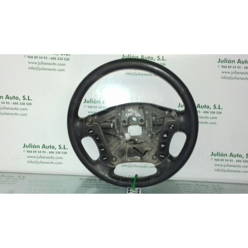 Recambio de volante para hyundai santa fe (sm) 2.0 gls crdi referencia OEM IAM 561002B000 MULTIFUNCION PIEL