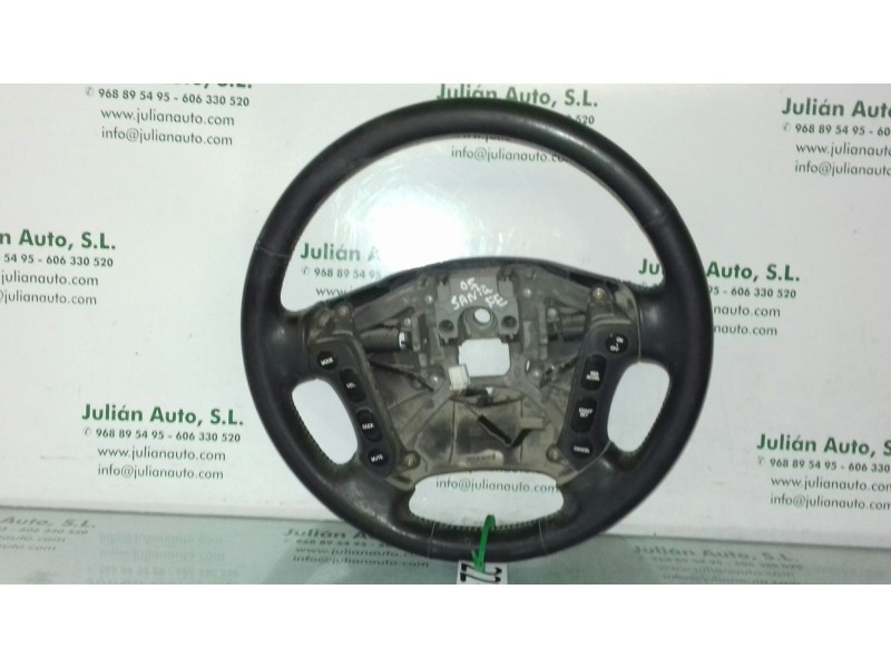 Recambio de volante para hyundai santa fe (sm) 2.0 gls crdi referencia OEM IAM 561002B000 MULTIFUNCION PIEL