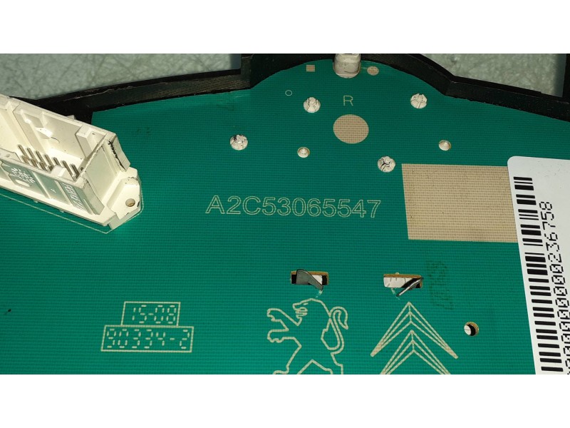 Recambio de cuadro instrumentos para peugeot 207 confort referencia OEM IAM A2C53065547 A2C53102700 