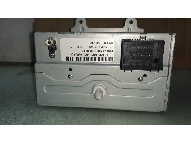 Recambio de sistema audio / radio cd para opel astra j lim. cosmo referencia OEM IAM 13334053  M1G475126
