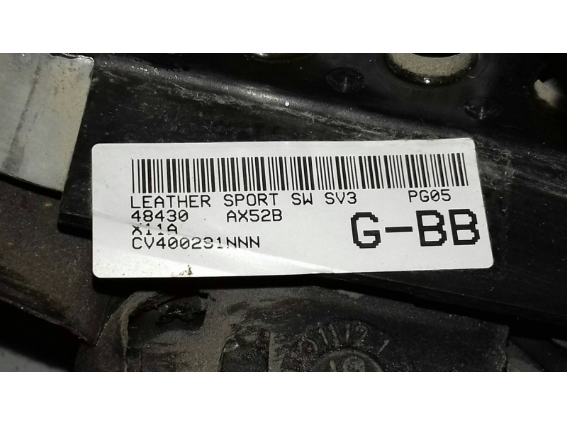 Recambio de volante para nissan micra c+c (ck12e) tekna referencia OEM IAM 48430AX52B MULTIFUNCION PIEL