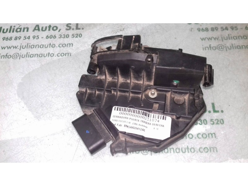 Recambio de cerradura puerta trasera derecha para ford focus lim. (cb8) ambiente referencia OEM IAM BM5AA26412AC 921764102 
