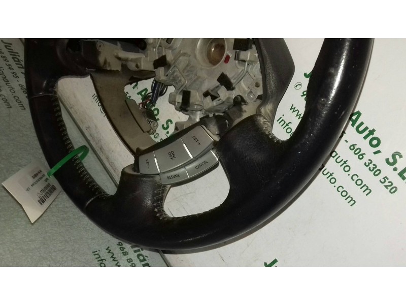 Recambio de volante para nissan primera berlina (p12) acenta referencia OEM IAM 48430BA180 MULTIFUNCION PIEL