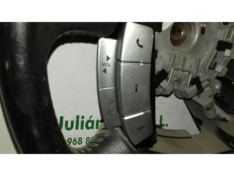 Recambio de volante para nissan primera berlina (p12) acenta referencia OEM IAM 48430BA180 MULTIFUNCION PIEL