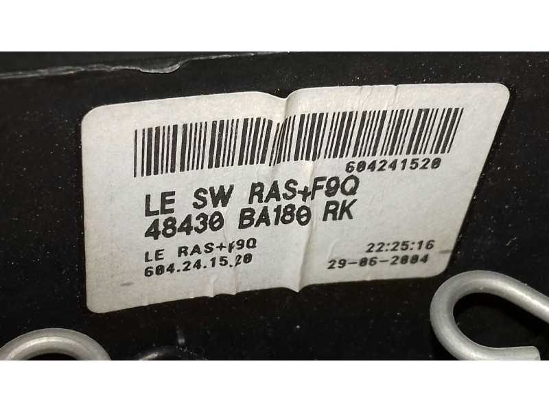 Recambio de volante para nissan primera berlina (p12) acenta referencia OEM IAM 48430BA180 MULTIFUNCION PIEL