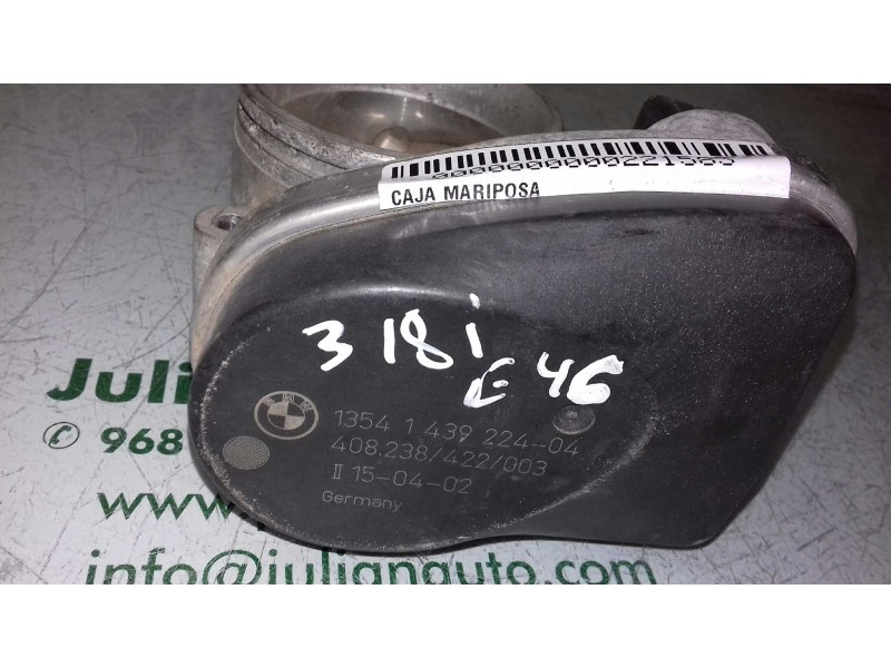 Recambio de caja mariposa para bmw serie 3 compact (e46) 318ti referencia OEM IAM 13541439224 408238422003 VDO