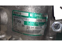 Recambio de compresor aire acondicionado para opel meriva cosmo referencia OEM IAM 24421 SD6V12 SANDEN 2