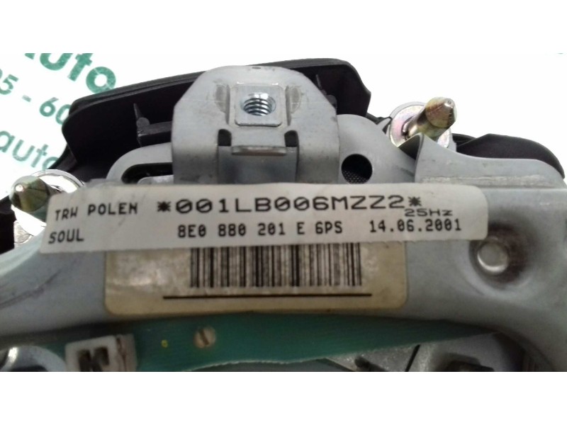 Recambio de airbag delantero izquierdo para audi a4 berlina (8e) 1.9 tdi (96kw) referencia OEM IAM 8E0880201E 13333325 