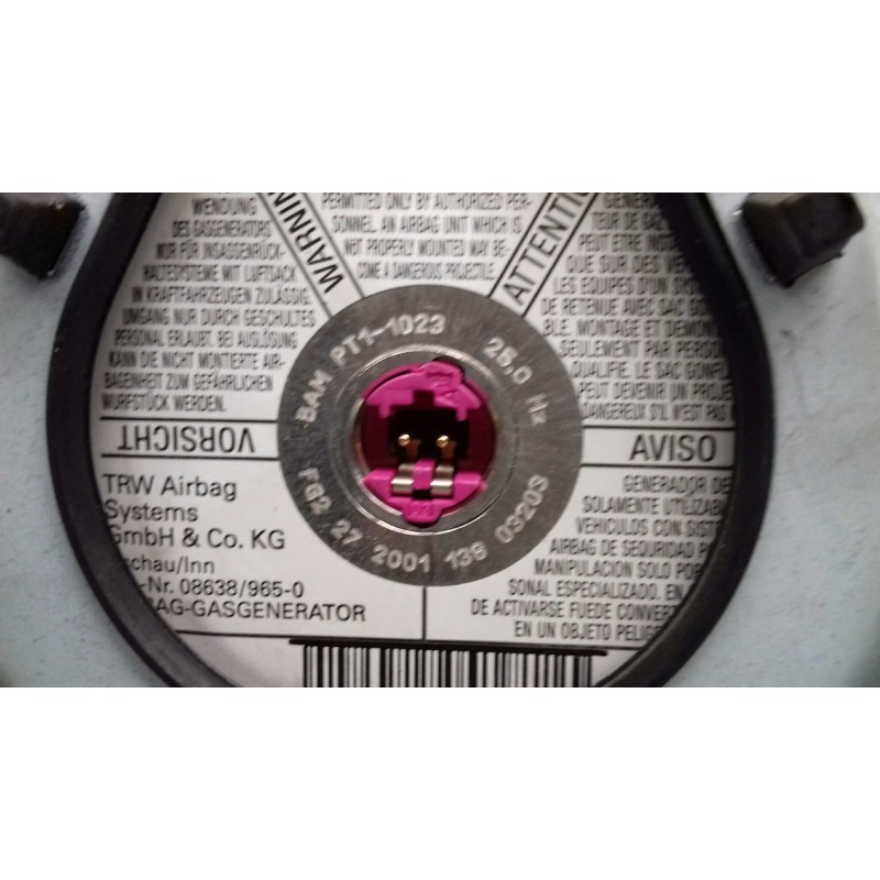 Recambio de airbag delantero izquierdo para audi a4 berlina (8e) 1.9 tdi (96kw) referencia OEM IAM 8E0880201E 13333325 