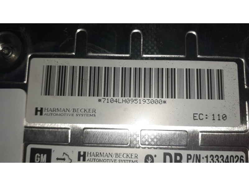 Recambio de modulo electronico para opel astra j lim. cosmo referencia OEM IAM 13334026  TELEFONO