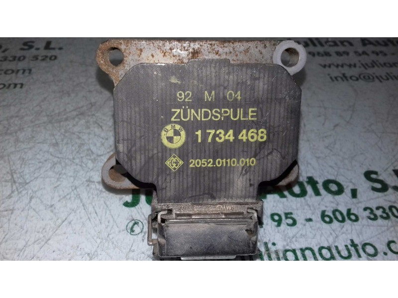 Recambio de bobina encendido para bmw serie 3 berlina (e30) 318is referencia OEM IAM 1734468  3 PINES