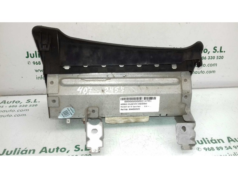 Recambio de airbag delantero izquierdo para peugeot 407 st sport pack referencia OEM IAM 96445885ZD  RODILLA