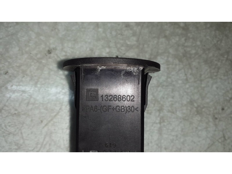 Recambio de interruptor para opel astra j lim. cosmo referencia OEM IAM 13268602 CONECTOR 2 PINES AIRBAG