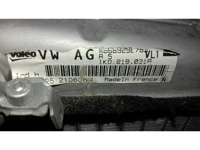 Recambio de radiador calefaccion / aire acondicionado para audi a3 (8p) 2.0 tdi ambiente referencia OEM IAM 1K0819031A  