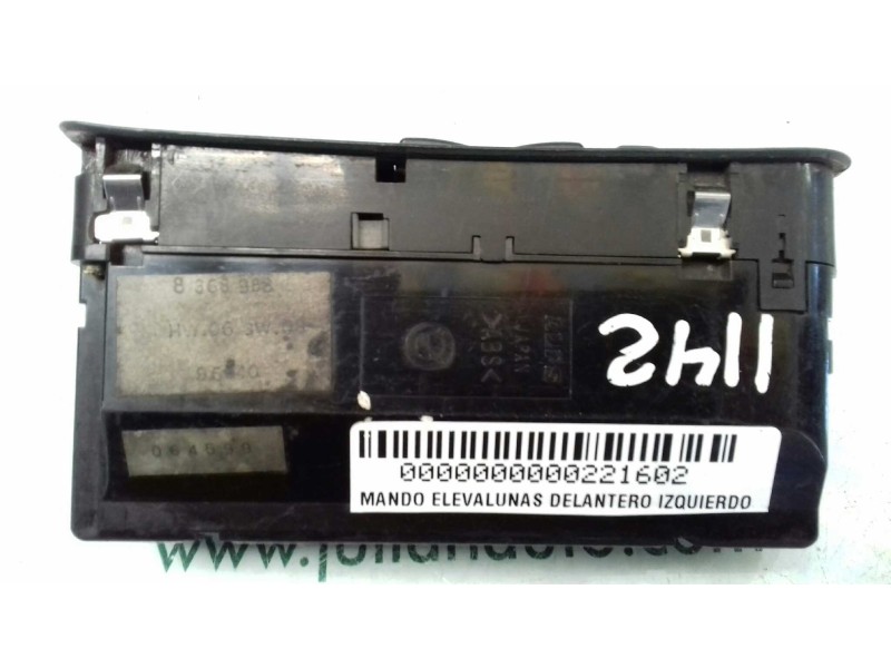 Recambio de mando elevalunas delantero izquierdo para bmw serie 5 berlina (e39) 525tds referencia OEM IAM 8368988 064599 