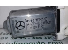Recambio de motor elevalunas trasero izquierdo para mercedes-benz clase b (w245) 180 cdi (245.207) referencia OEM IAM A169820454 2