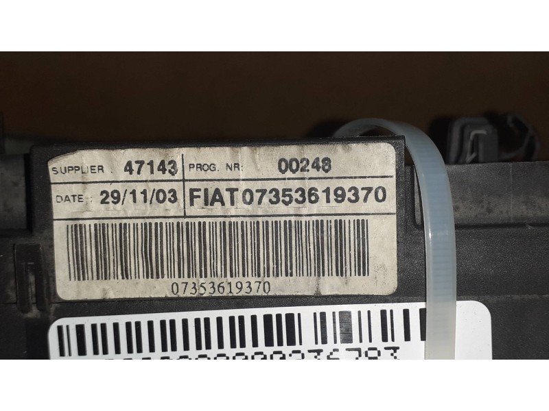 Recambio de mando luces para fiat idea (135) 1.4 16v active (i+a) referencia OEM IAM 07353619370 07353619370 