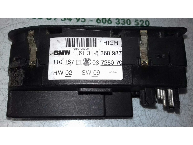 Recambio de mando elevalunas delantero izquierdo para bmw serie 7 (e38) 725tds referencia OEM IAM 8368987  