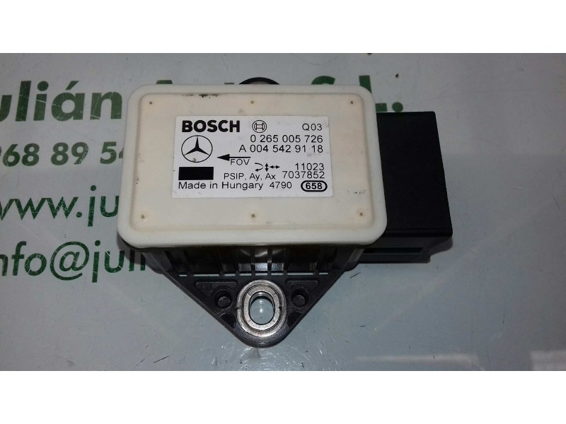 Recambio de modulo electronico para mercedes-benz clase b (w245) 180 cdi (245.207) referencia OEM IAM 0265005726 A0045429118 