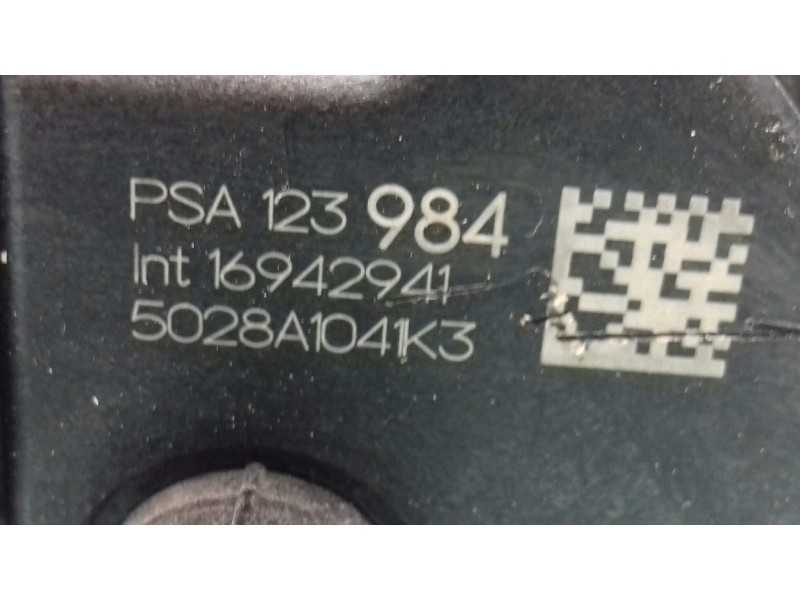 Recambio de cerradura puerta trasera derecha para citroen c3 pure tech referencia OEM IAM 5028A104K3 123984 6 PINES