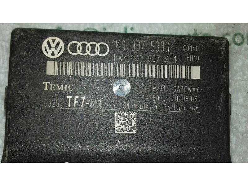 Recambio de modulo electronico para audi a3 (8p) 2.0 tdi ambiente referencia OEM IAM 1K0907530G 1K0907951 TEMIC