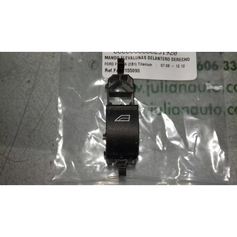 Recambio de mando elevalunas delantero derecho para ford fiesta (cb1) titanium referencia OEM IAM 155090 7227423 